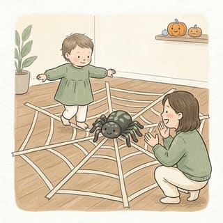 Spider Web Walk illustration