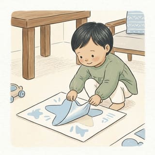 Sticker Peel Page illustration