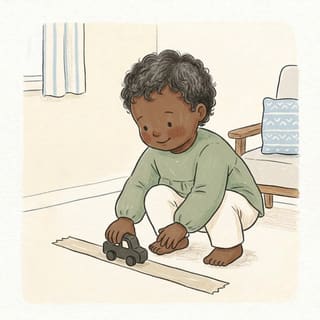 Sticky Tape Line illustration