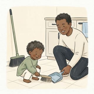 Sweep Beside Me illustration