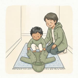 The Coat Flip illustration