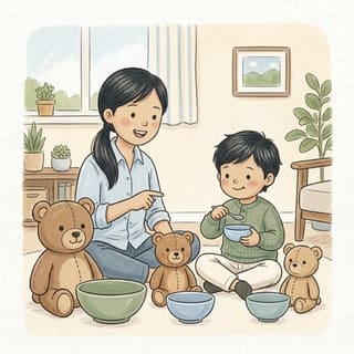 Three Bears' House illustration