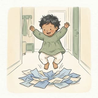 Puddle Jump Path illustration
