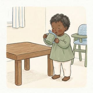 Two-Handed Cup Hold illustration
