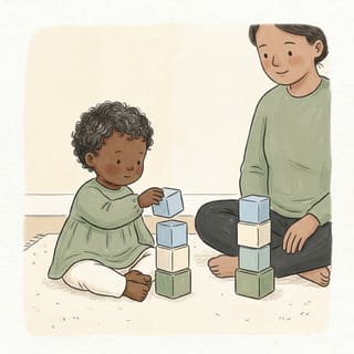 Two Little Towers illustration