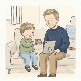 Video Show and Tell illustration