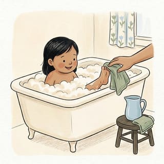 Wash Your Toes illustration