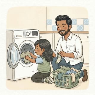 Washing Day Helper illustration