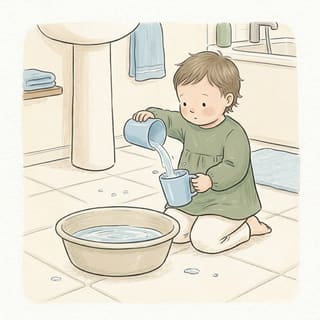 Water Pouring Station illustration