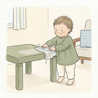 Wipe The Table illustration